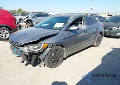 2017 Hyundai Elantra Se from USA, damaged, VIN KMHD74LF2HU154407